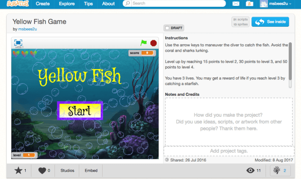 yellowfish_screenshot